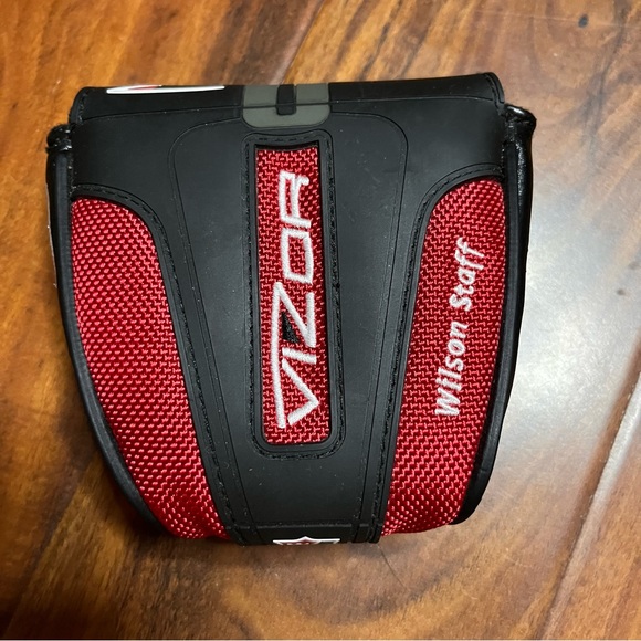 Wilson Other Wilson Staff Visor Mallet Putter Head Over Red And Black Poshmark